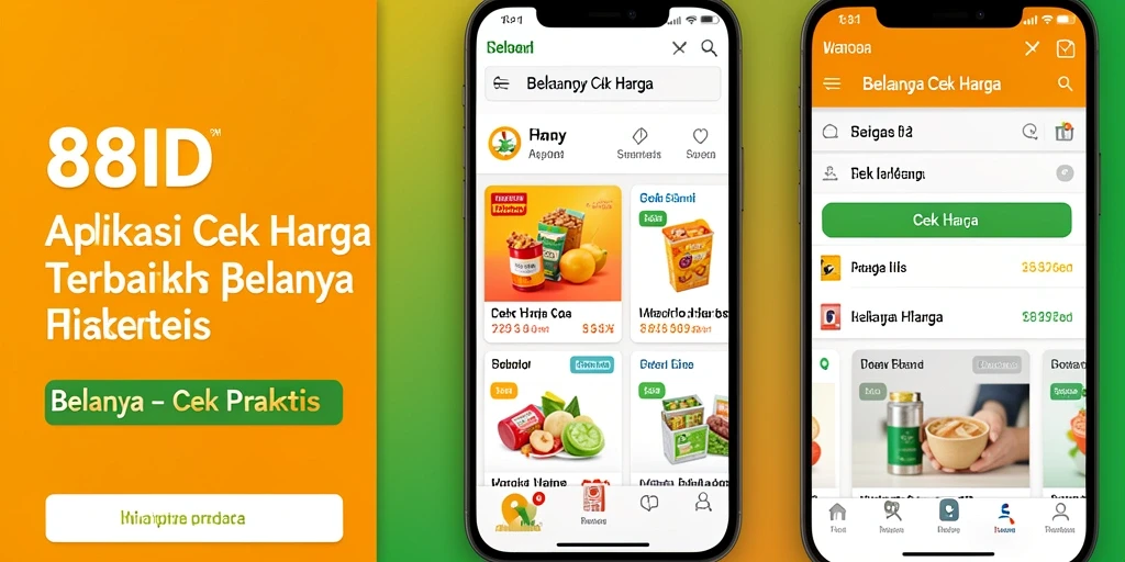Tampilan antarmuka aplikasi Cek Harga 88ID yang intuitif dan menarik.