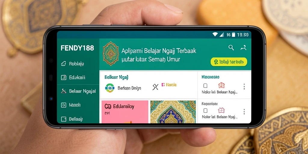 Tampilan antarmuka FENDY188 yang user-friendly dan menarik.