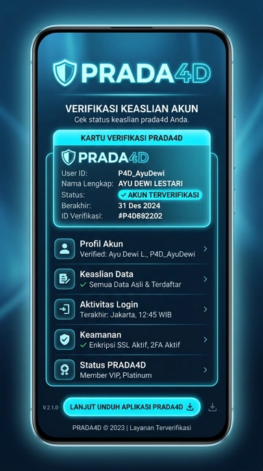 Kanal Resmi Prada4D untuk Pengguna Android Indonesia
